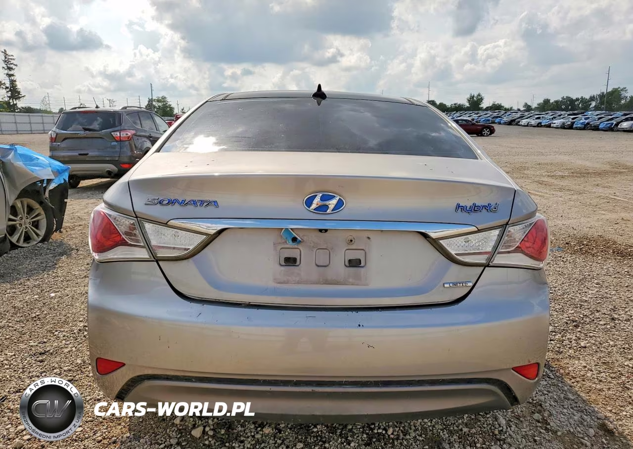 2013 Hyundai Sonata Hybrid VIN:KMHEC4A43DA067368 - 6
