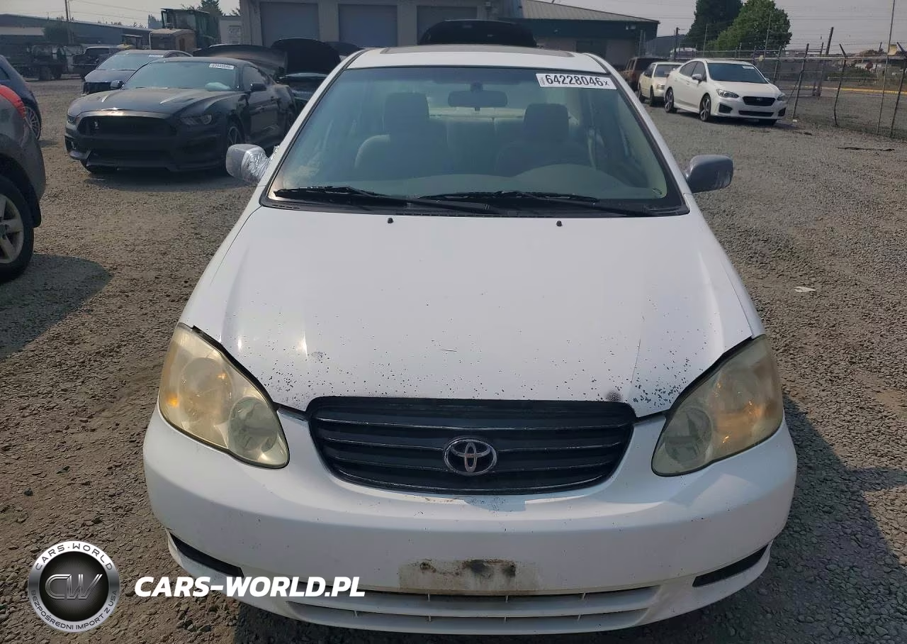 2003 Toyota Corolla Le VIN:1NXBR38E93Z024774 - 5