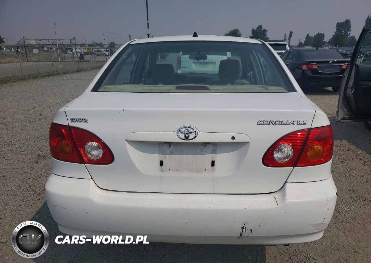 2003 Toyota Corolla Le VIN:1NXBR38E93Z024774 - 6