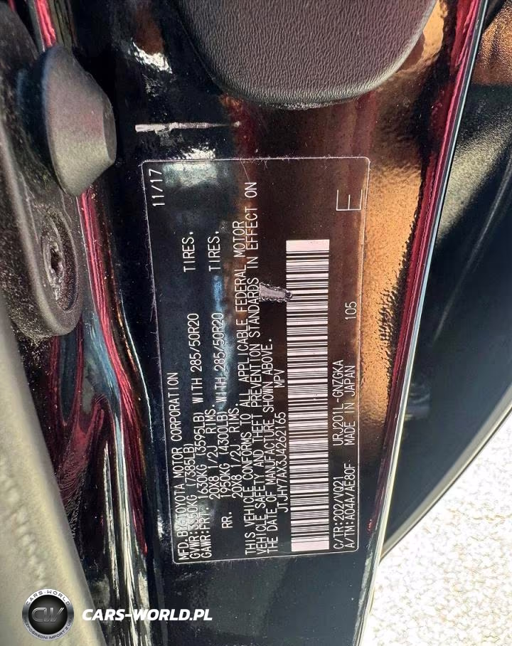 2018 Lexus Lx 570 VIN:JTJHY7AX3J4262165 - 11
