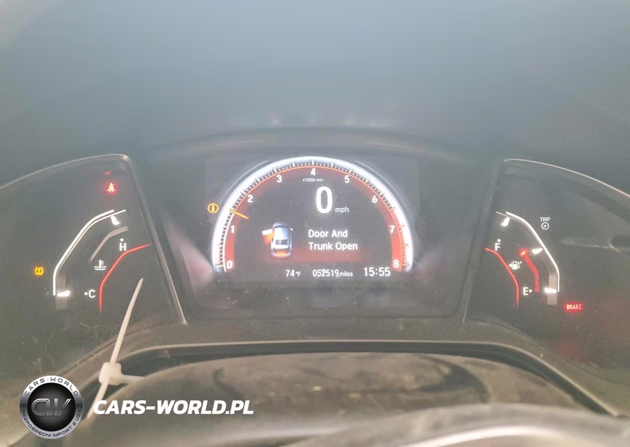 2019 Honda Civic Si VIN:2HGFC3A50KH750902 - 9