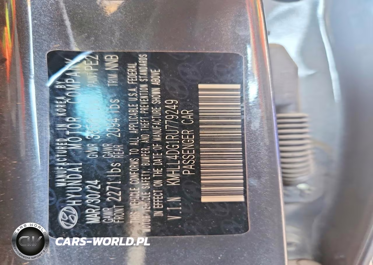 2024 Hyundai Elantra Se VIN:KMHLL4DG1RU779249 - 12