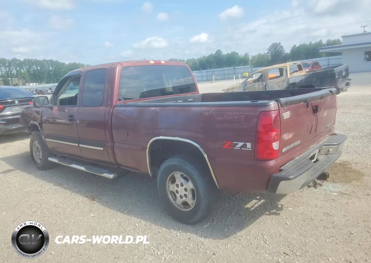 2003 Chevrolet Silverado K1500 VIN:1GCEK19T93E295545 - 2