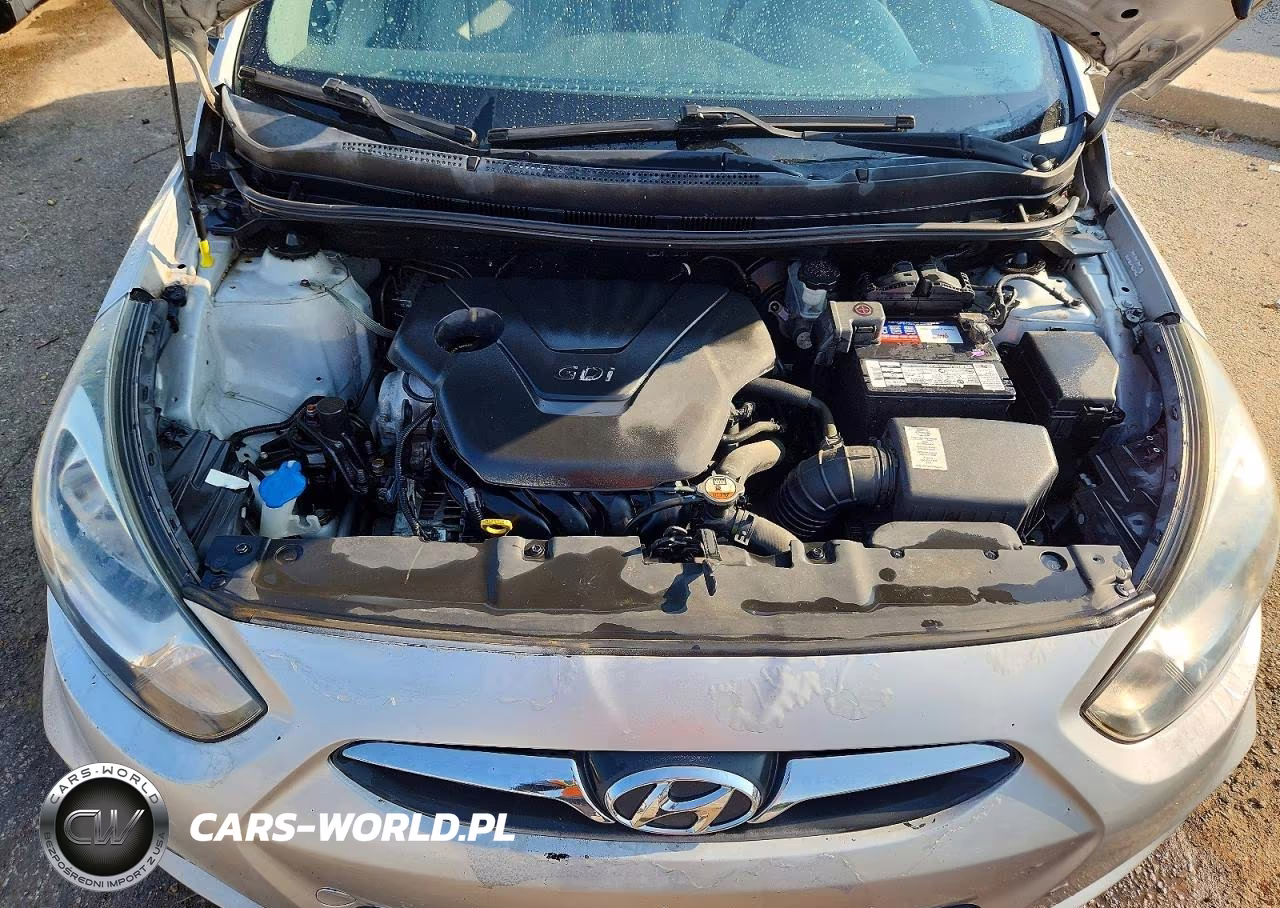 2013 Hyundai Accent Gls VIN:KMHCT4AE7DU556208 - 11