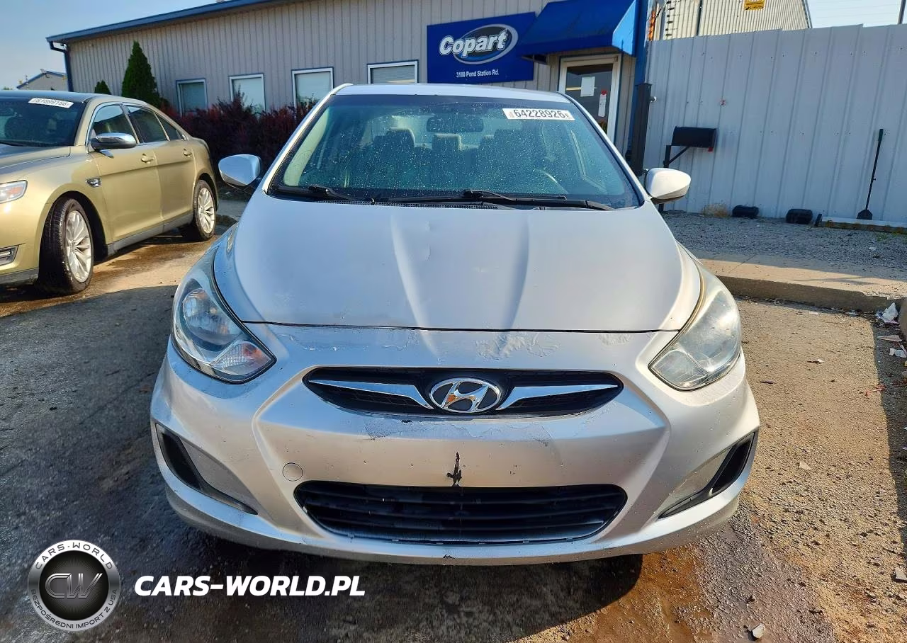 2013 Hyundai Accent Gls VIN:KMHCT4AE7DU556208 - 5