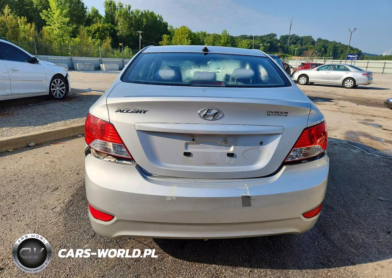 2013 Hyundai Accent Gls VIN:KMHCT4AE7DU556208 - 6