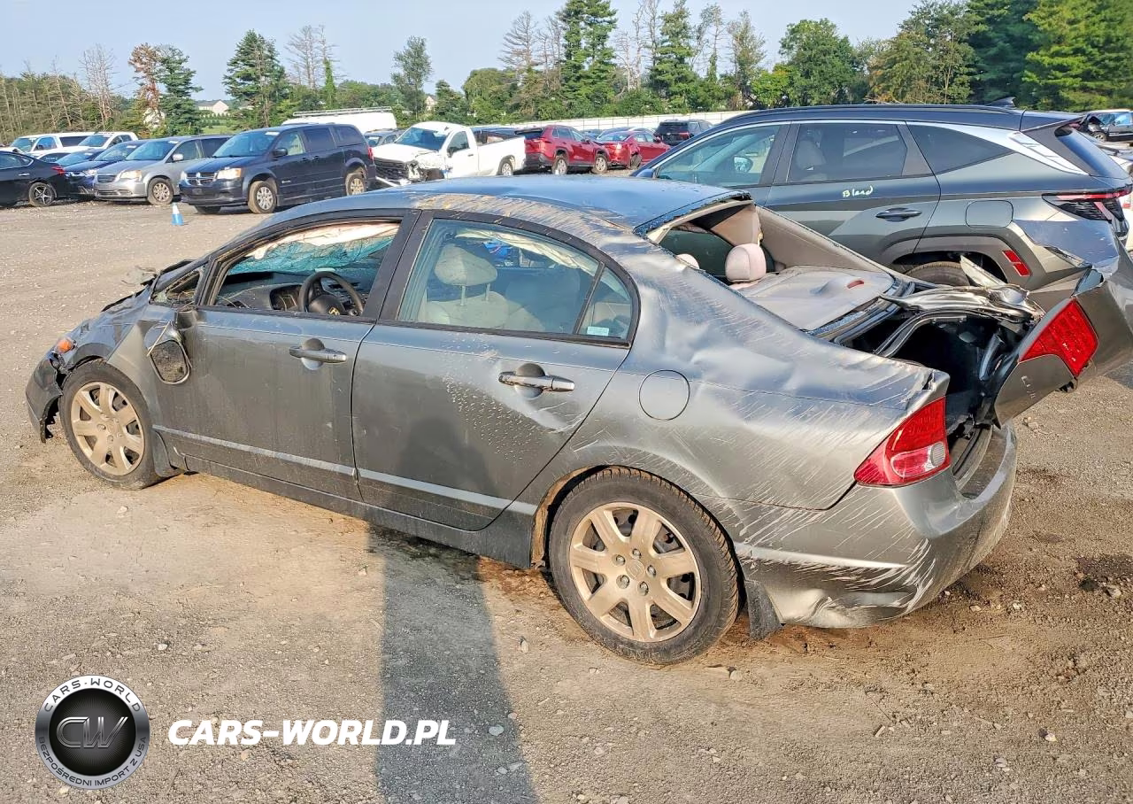 2008 Honda Civic Lx VIN:1HGFA15598L077480 - 2