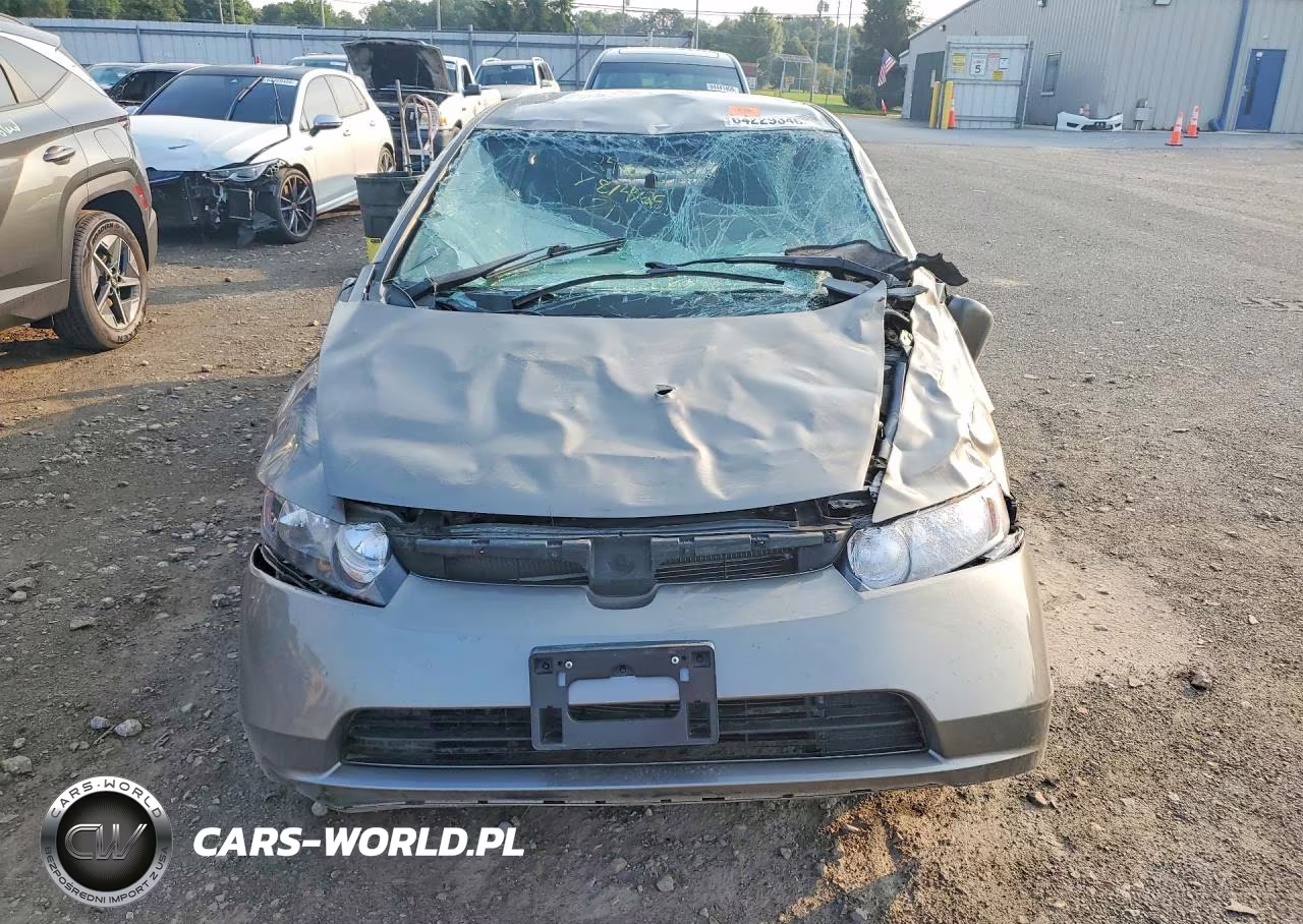 2008 Honda Civic Lx VIN:1HGFA15598L077480 - 5