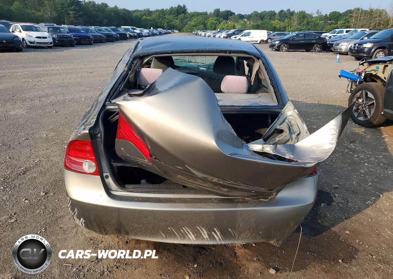 2008 Honda Civic Lx VIN:1HGFA15598L077480 - 6