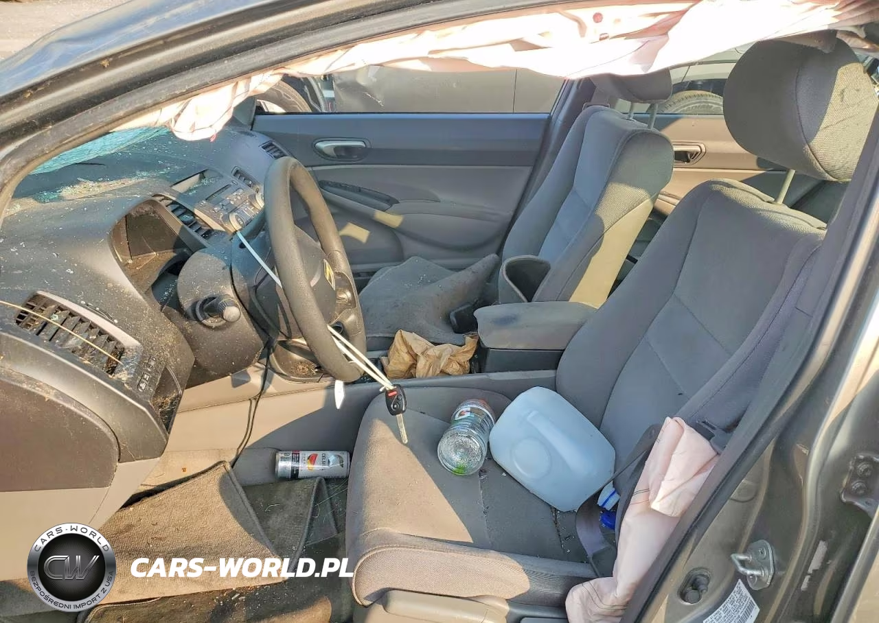 2008 Honda Civic Lx VIN:1HGFA15598L077480 - 7