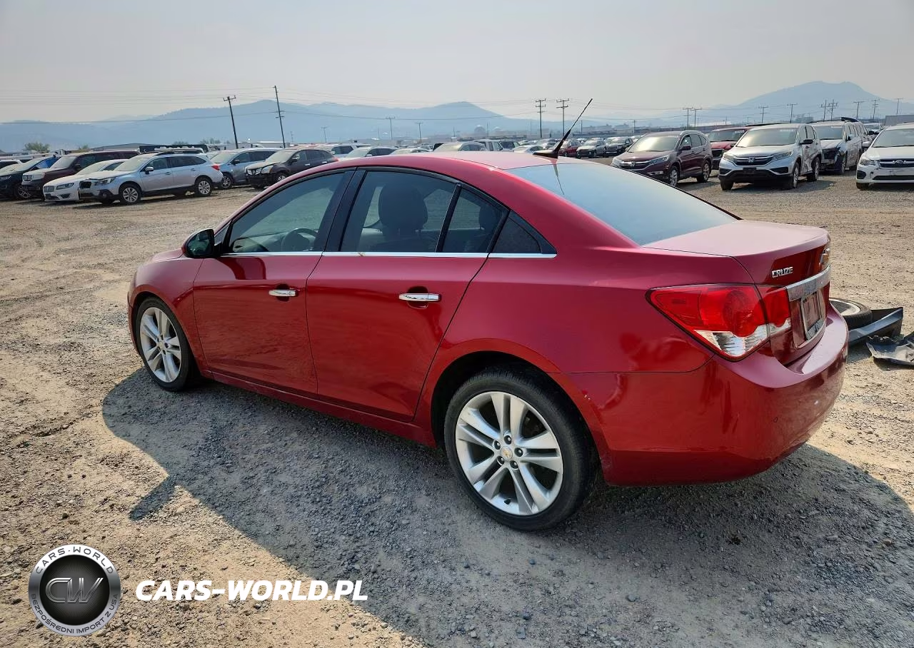 2011 Chevrolet Cruze Ltz VIN:1G1PH5S95B7152486 - 2
