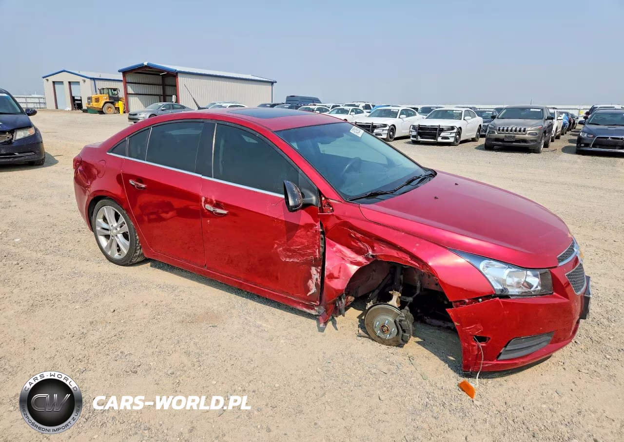 2011 Chevrolet Cruze Ltz VIN:1G1PH5S95B7152486 - 4