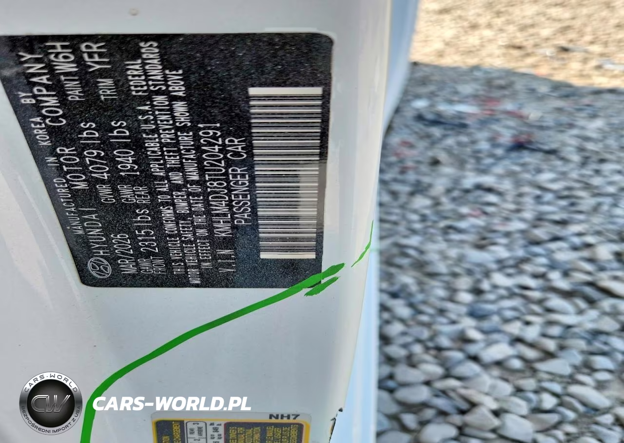 2026 Hyundai Elantra Hybrid Blue VIN:KMHLM4DJ8TU204291 - 12