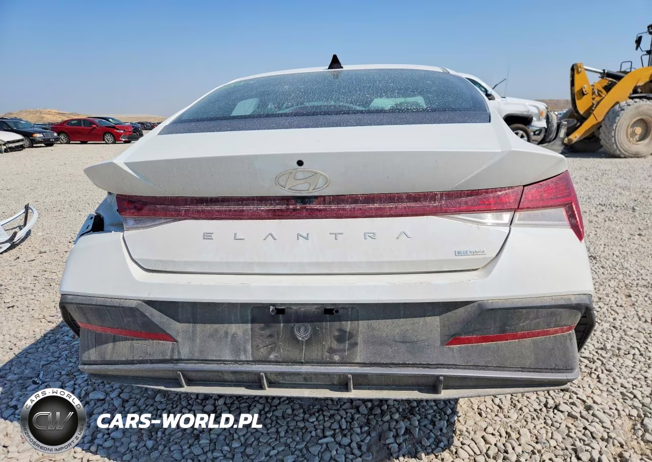 2026 Hyundai Elantra Hybrid Blue VIN:KMHLM4DJ8TU204291 - 6
