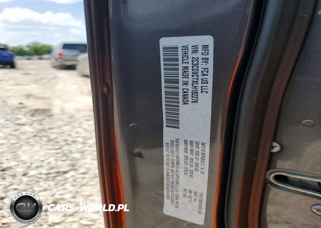 2020 Dodge Charger R-T VIN:2C3CDXCTXLH182276 - 13