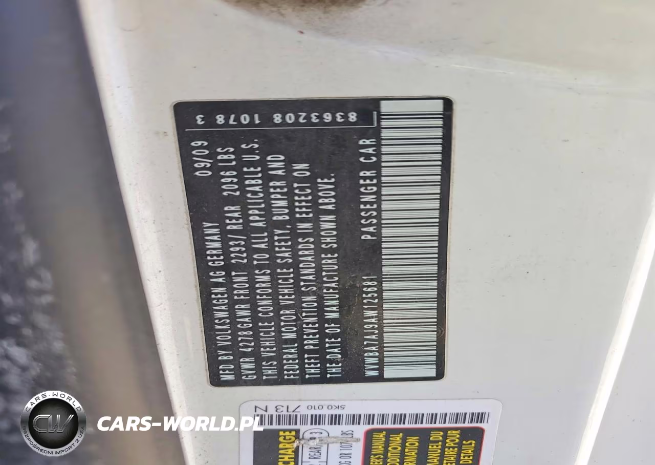 2010 Volkswagen Golf VIN:WVWBA7AJ9AW125681 - 12