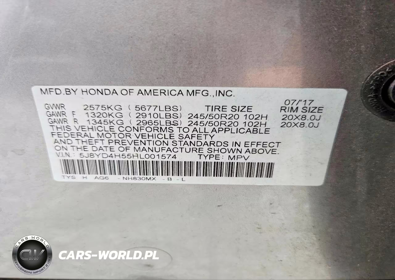 2017 Acura Mdx Technology VIN:5J8YD4H55HL001574 - 14