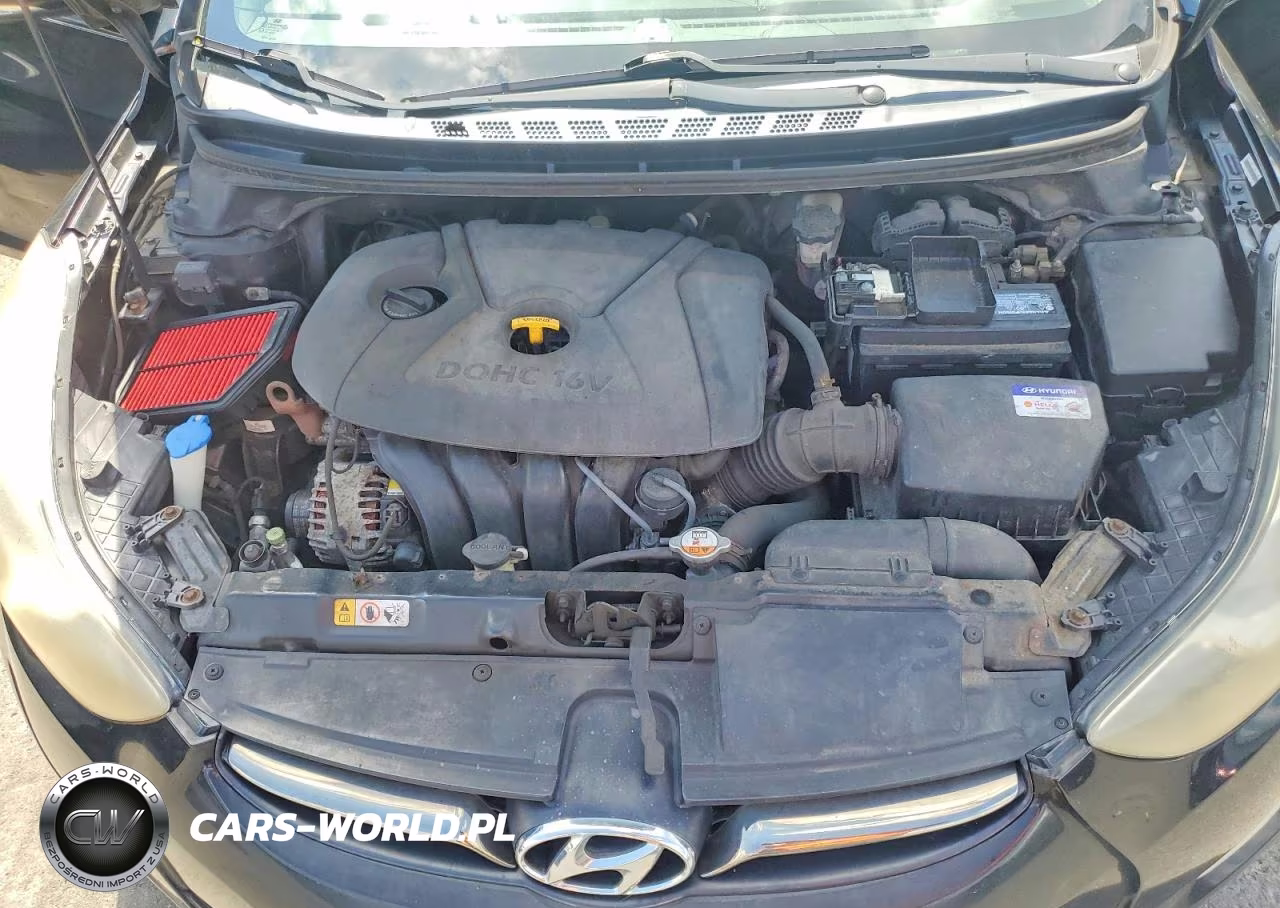 2012 Hyundai Elantra Limited VIN:KMHDH4AE2CU393231 - 11