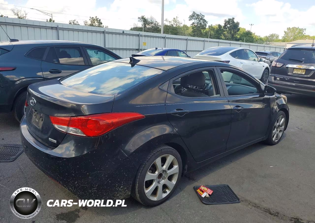2012 Hyundai Elantra Limited VIN:KMHDH4AE2CU393231 - 3