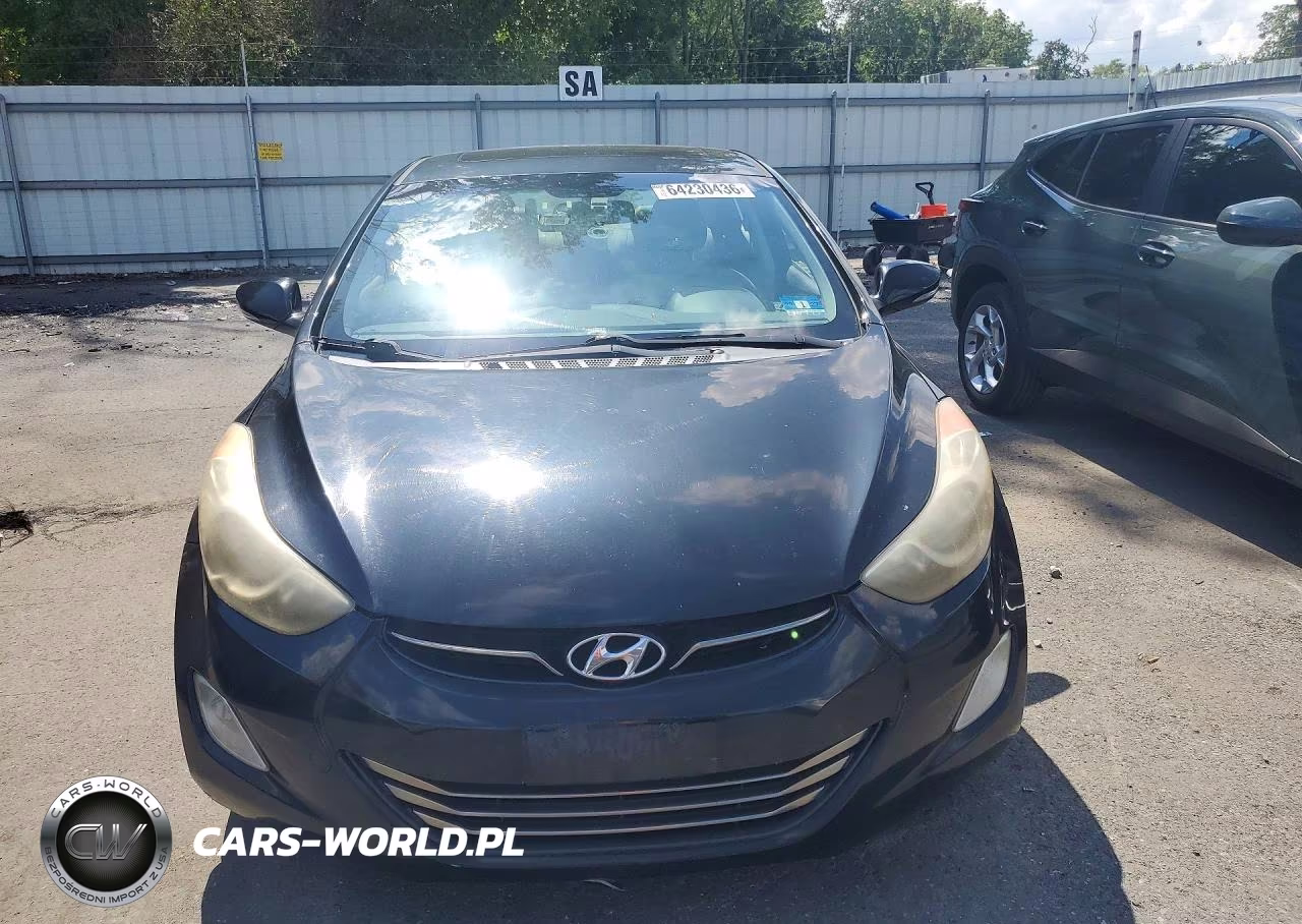 2012 Hyundai Elantra Limited VIN:KMHDH4AE2CU393231 - 5