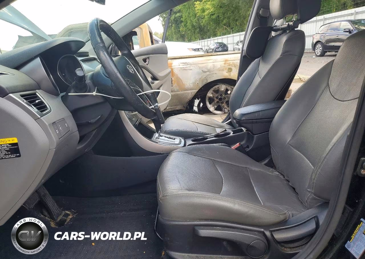 2012 Hyundai Elantra Limited VIN:KMHDH4AE2CU393231 - 7