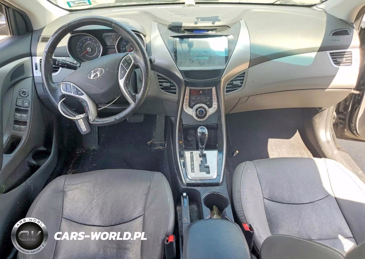 2012 Hyundai Elantra Limited VIN:KMHDH4AE2CU393231 - 8