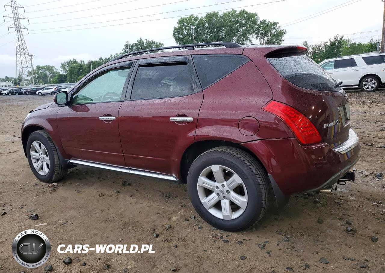 2007 Nissan Murano S VIN:JN8AZ08W67W657156 - 2