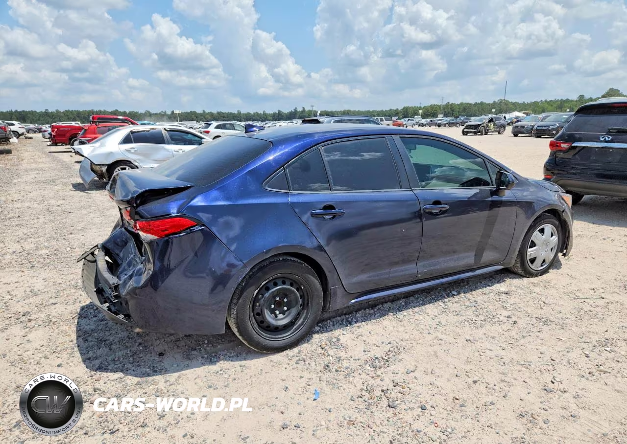 2021 Toyota Corolla Le VIN:5YFEPMAE4MP235404 - 3