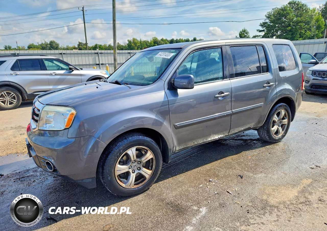 2013 Honda Pilot Exl VIN:5FNYF3H53DB038882 - 1