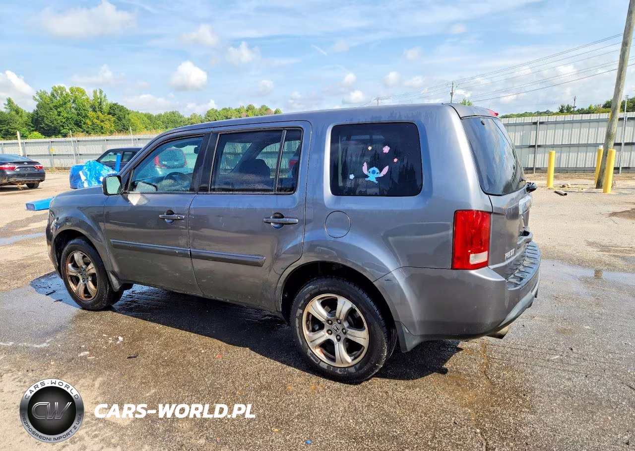 2013 Honda Pilot Exl VIN:5FNYF3H53DB038882 - 2