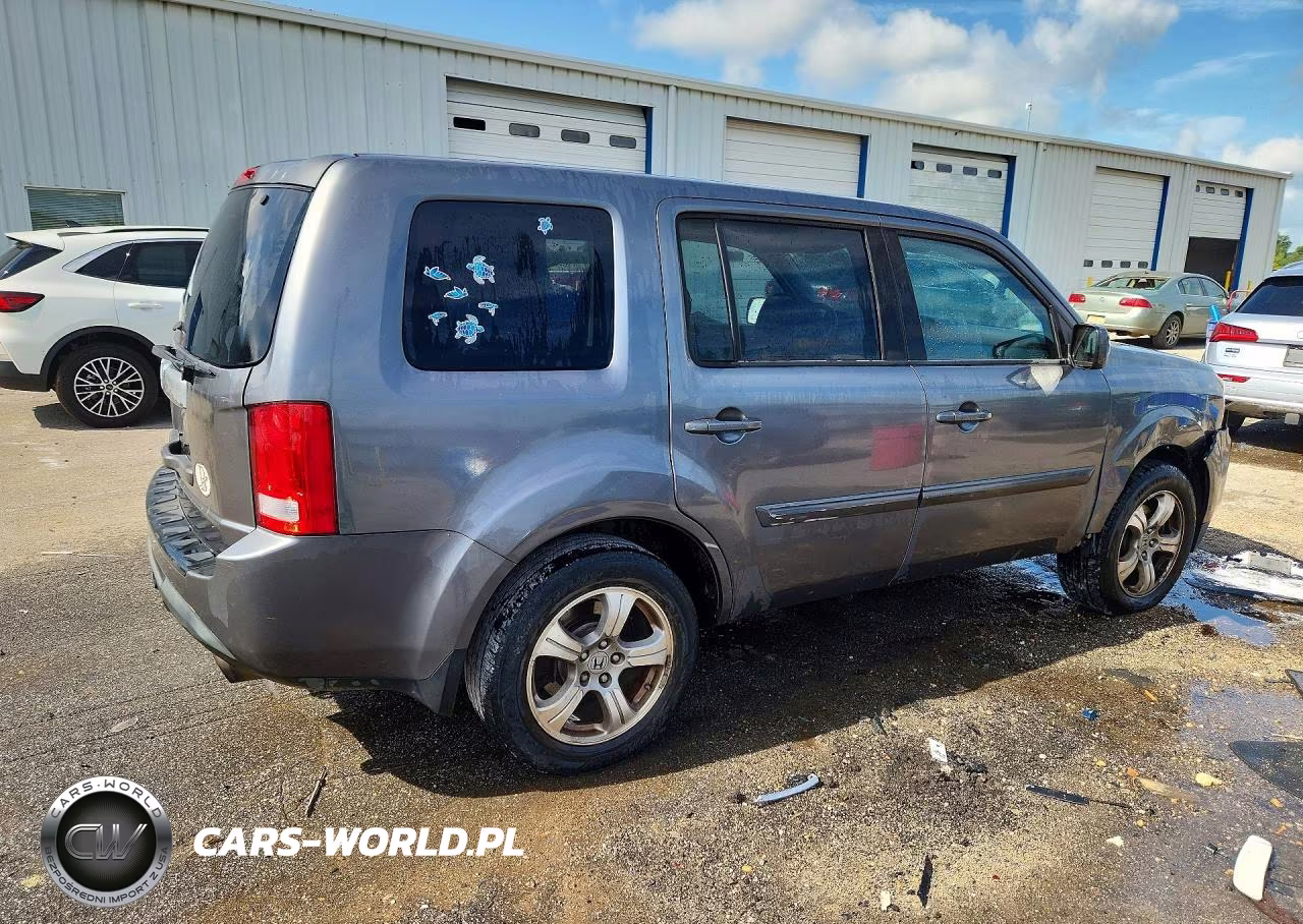 2013 Honda Pilot Exl VIN:5FNYF3H53DB038882 - 3