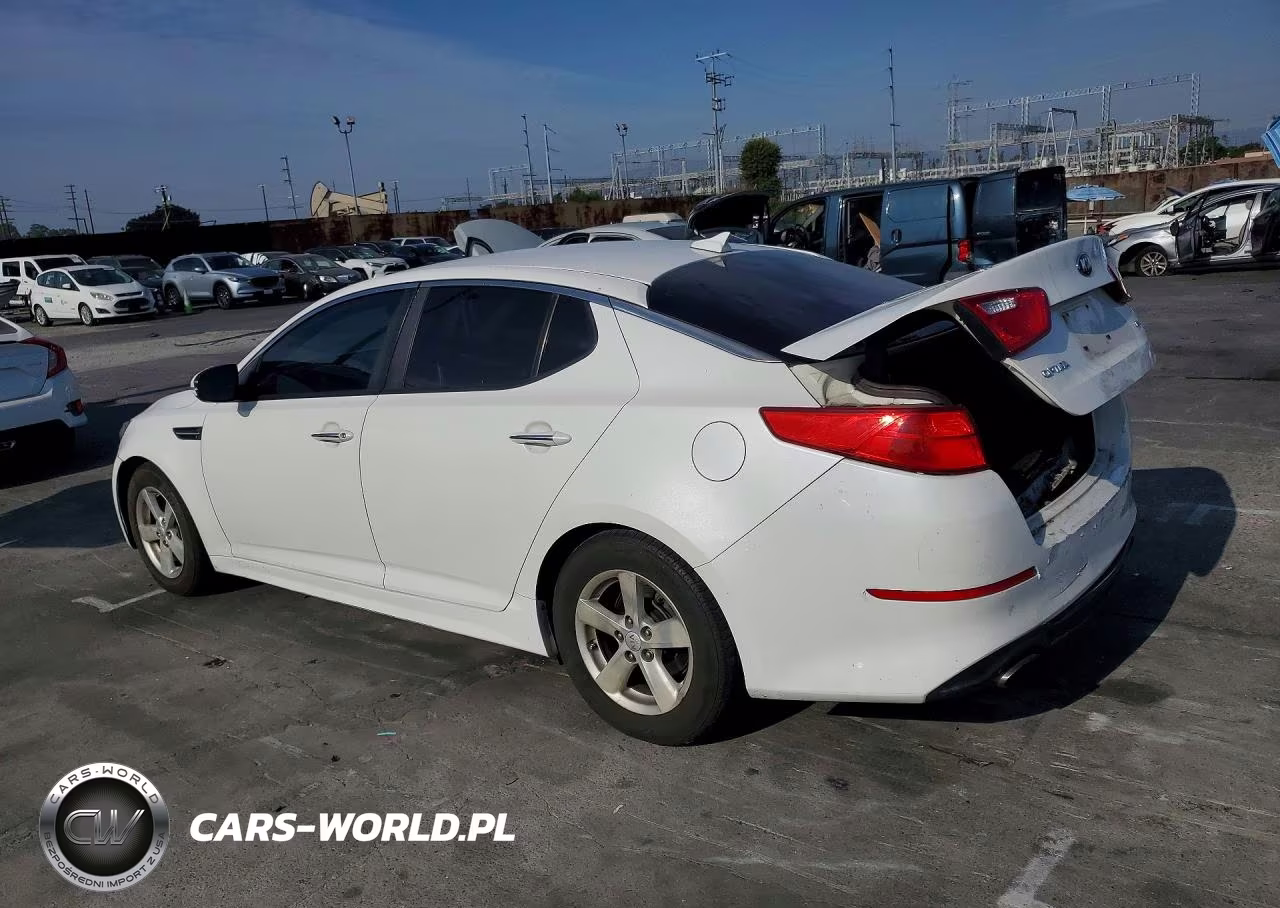 2015 Kia Optima Lx VIN:KNAGM4A75F5612869 - 2