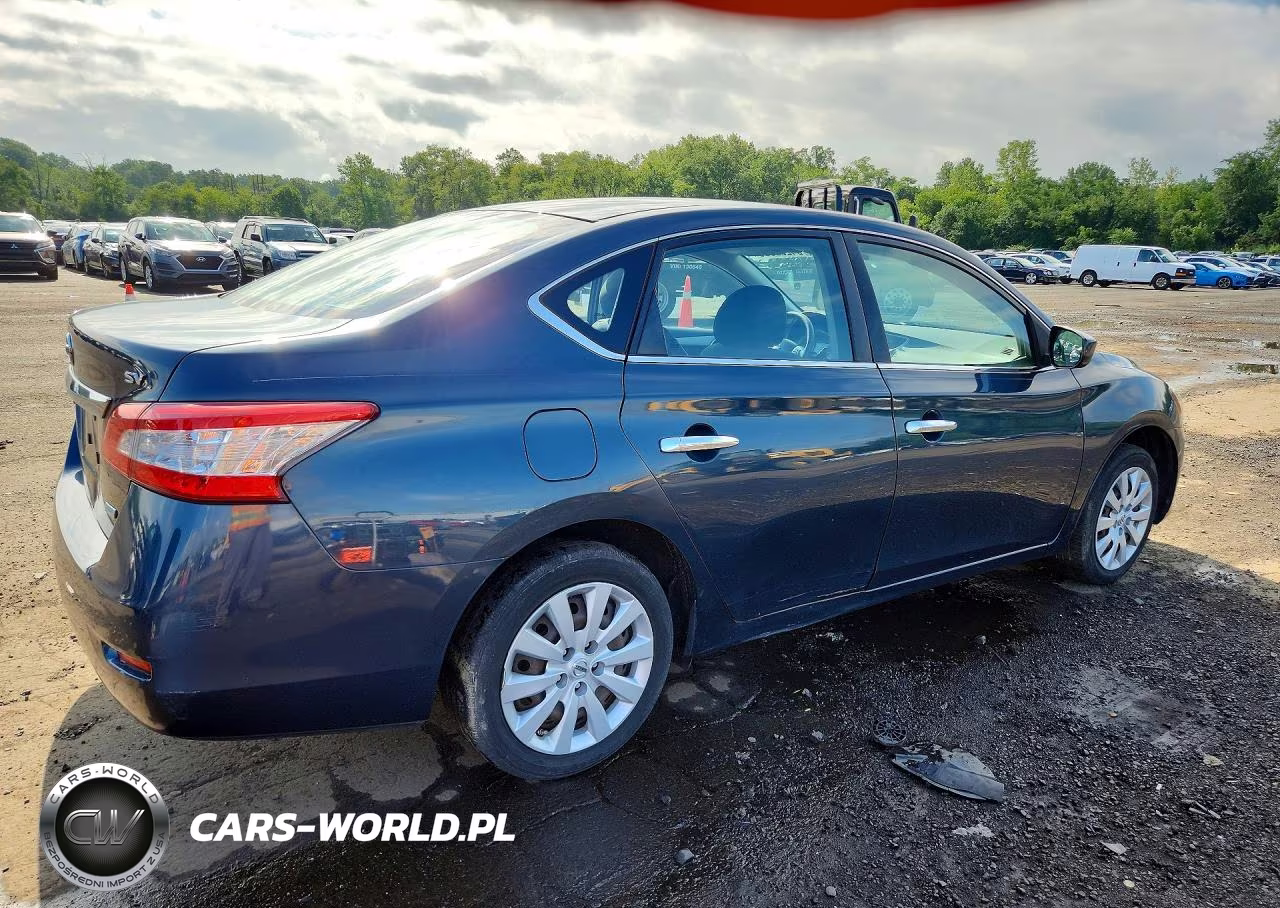 2014 Nissan Sentra Sv VIN:3N1AB7AP3EL697891 - 3