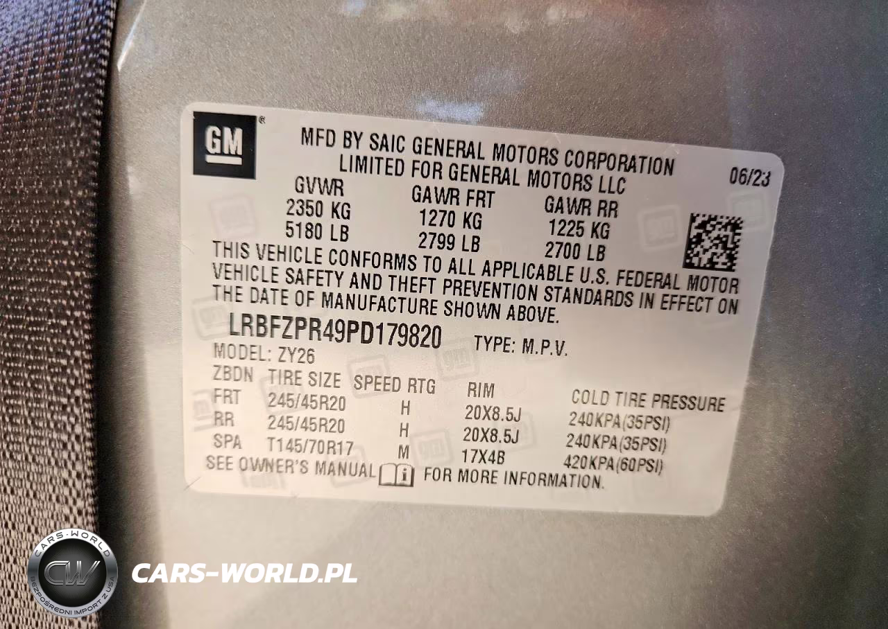 2023 Buick Envision Essence VIN:LRBFZPR49PD179820 - 12