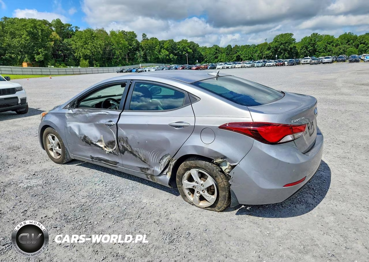 2015 Hyundai Elantra Se VIN:KMHDH4AE3FU348187 - 2