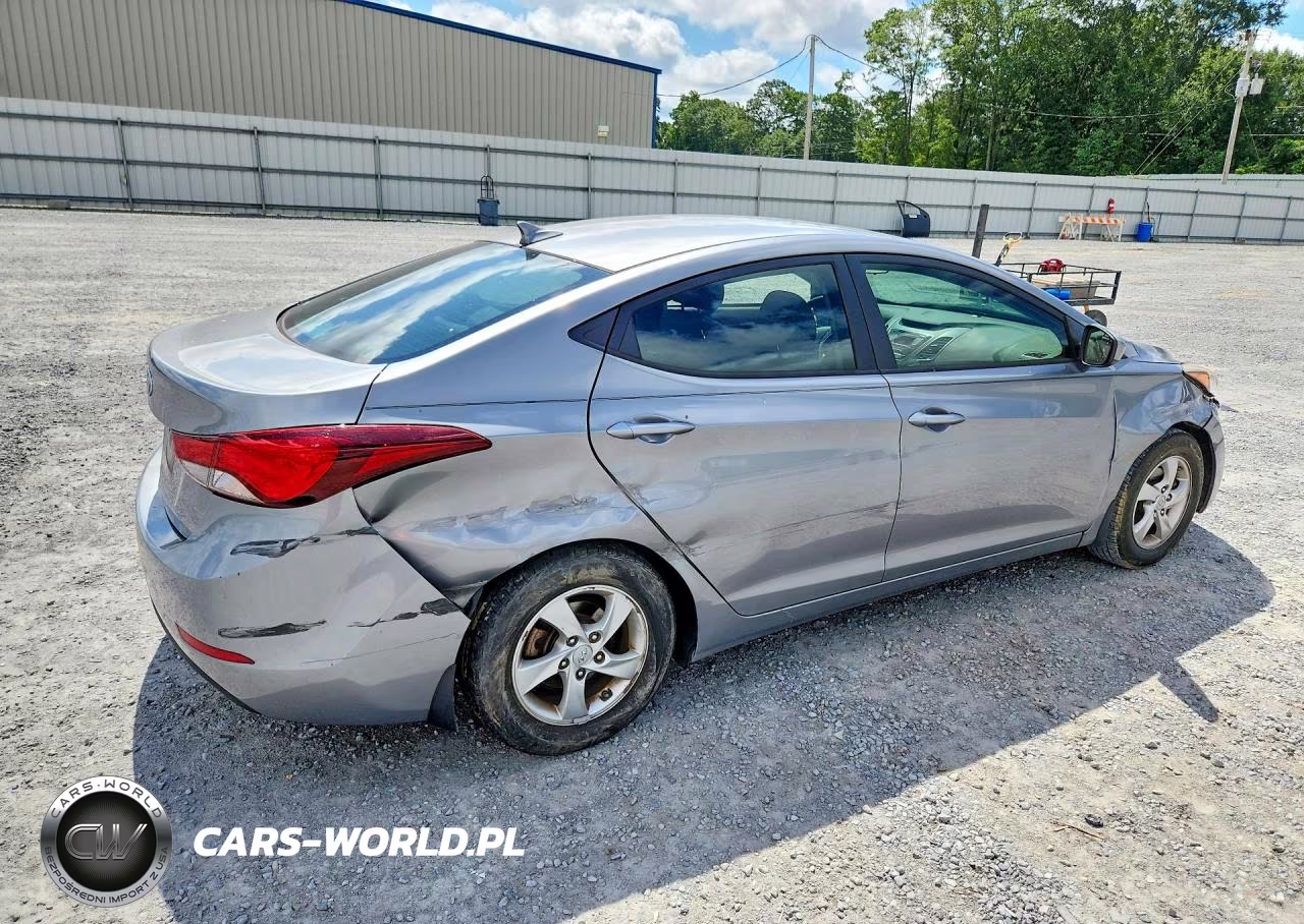 2015 Hyundai Elantra Se VIN:KMHDH4AE3FU348187 - 3