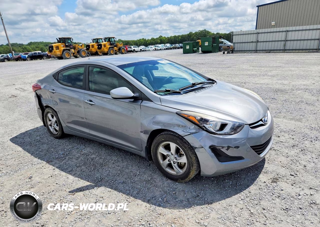 2015 Hyundai Elantra Se VIN:KMHDH4AE3FU348187 - 4