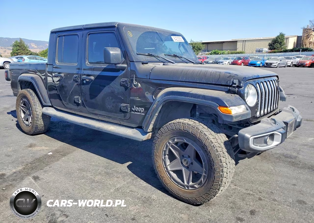 2021 Jeep Gladiator Overland VIN:1C6JJTFM3ML607471 - 4