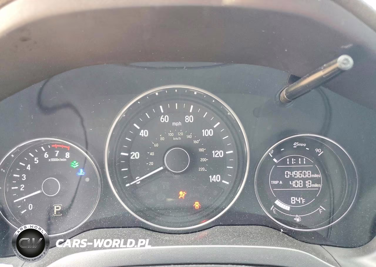 2020 Honda Hr-V Lx VIN:3CZRU5H3XLM710607 - 9