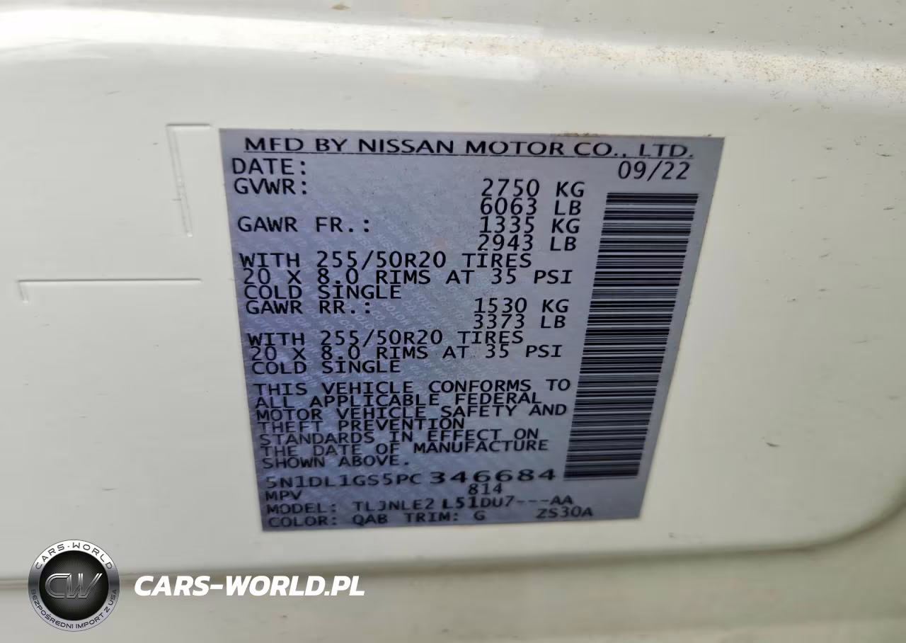 2023 Infiniti Qx60 Sensory VIN:5N1DL1GS5PC346684 - 13