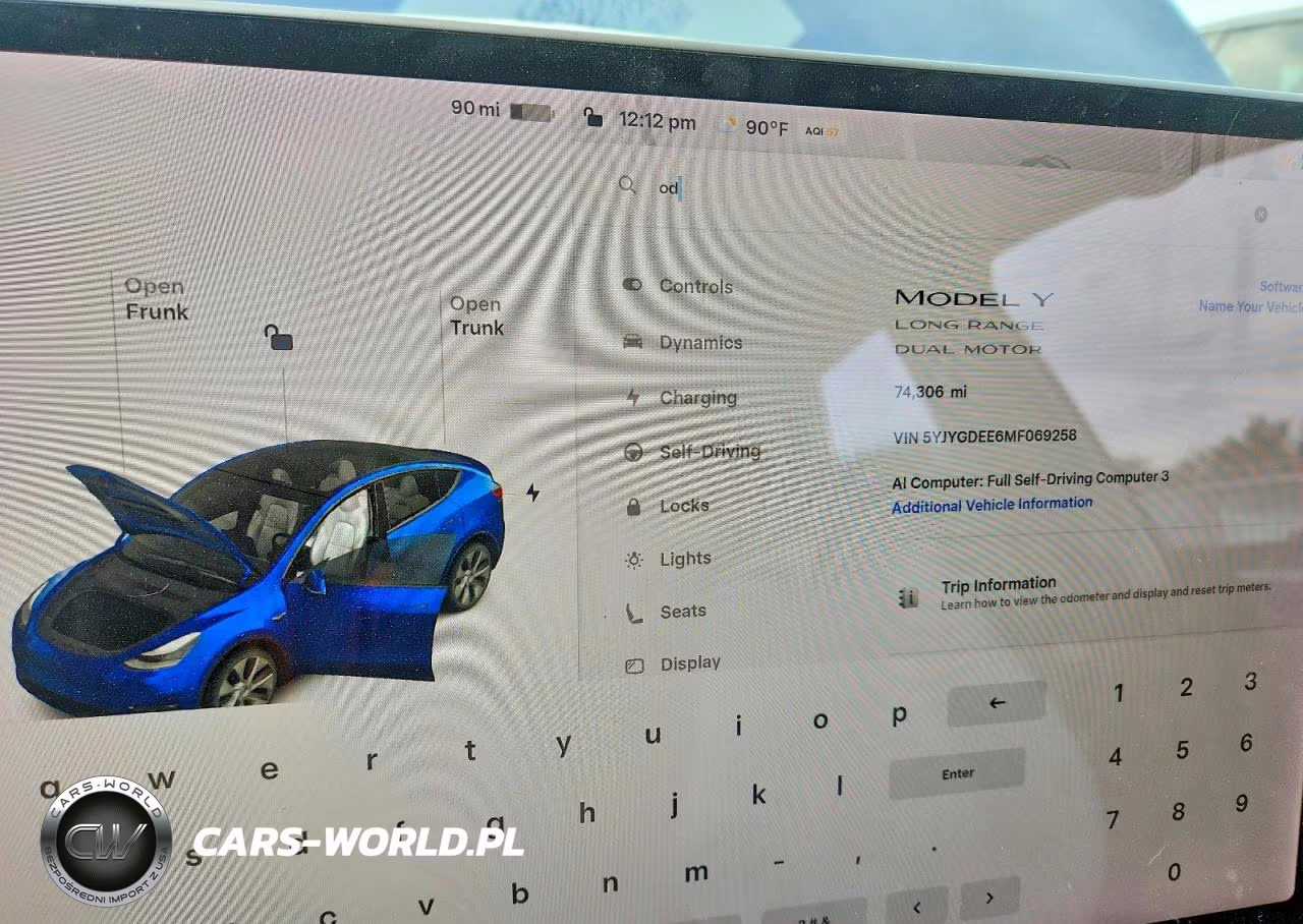 2021 Tesla Model Y VIN:5YJYGDEE6MF069258 - 9