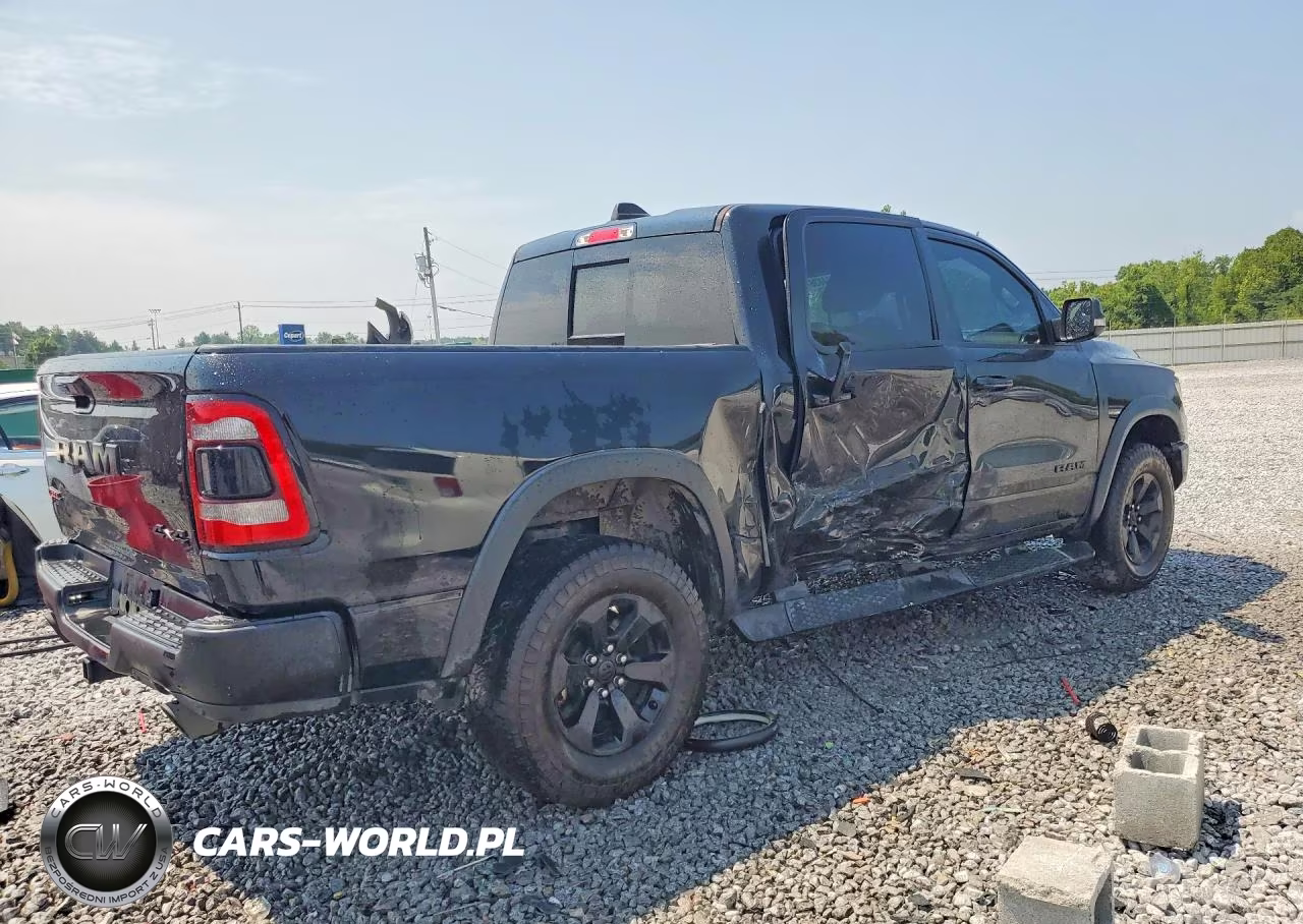 2020 Ram 1500 Rebel VIN:1C6SRFLT0LN343591 - 3