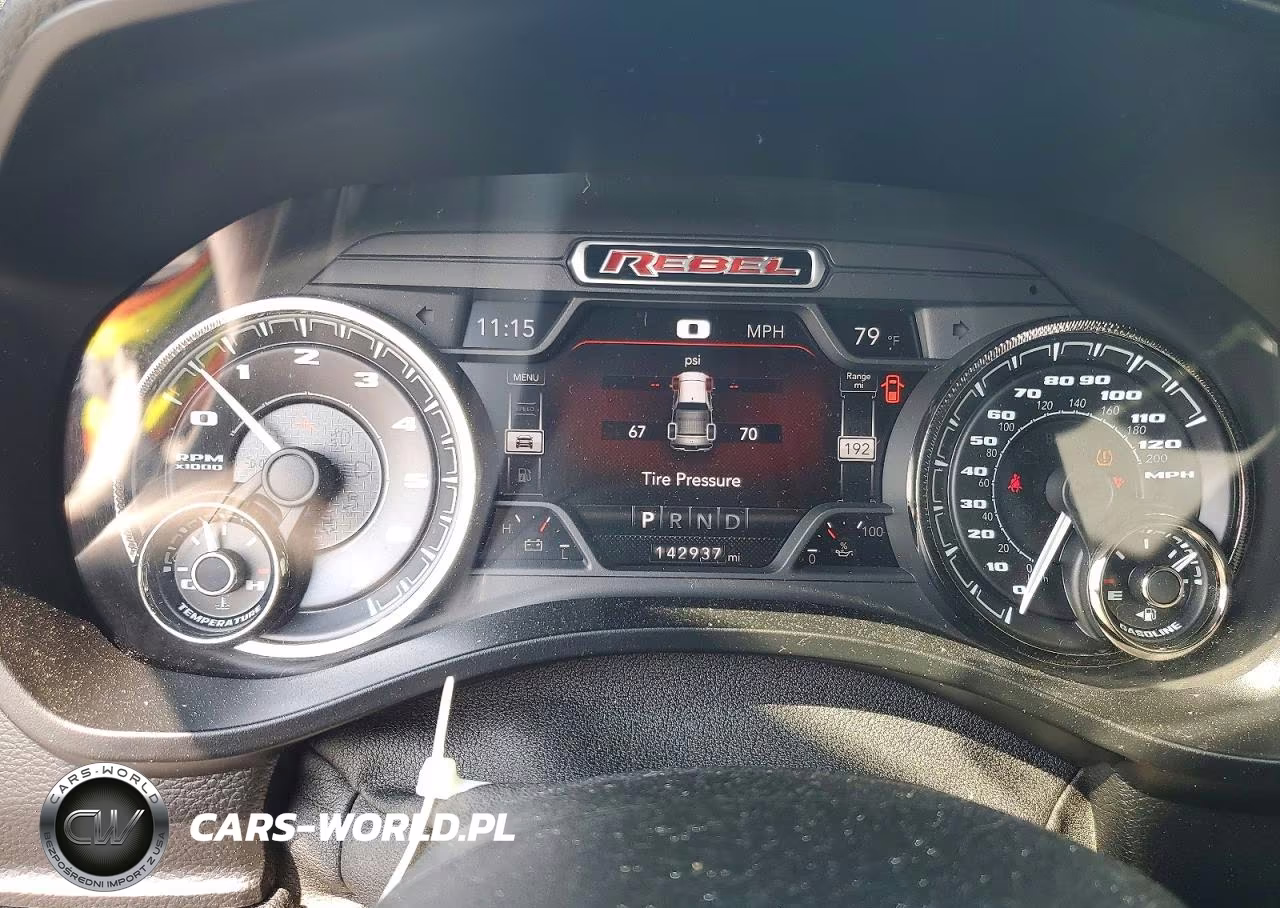 2020 Ram 1500 Rebel VIN:1C6SRFLT0LN343591 - 9