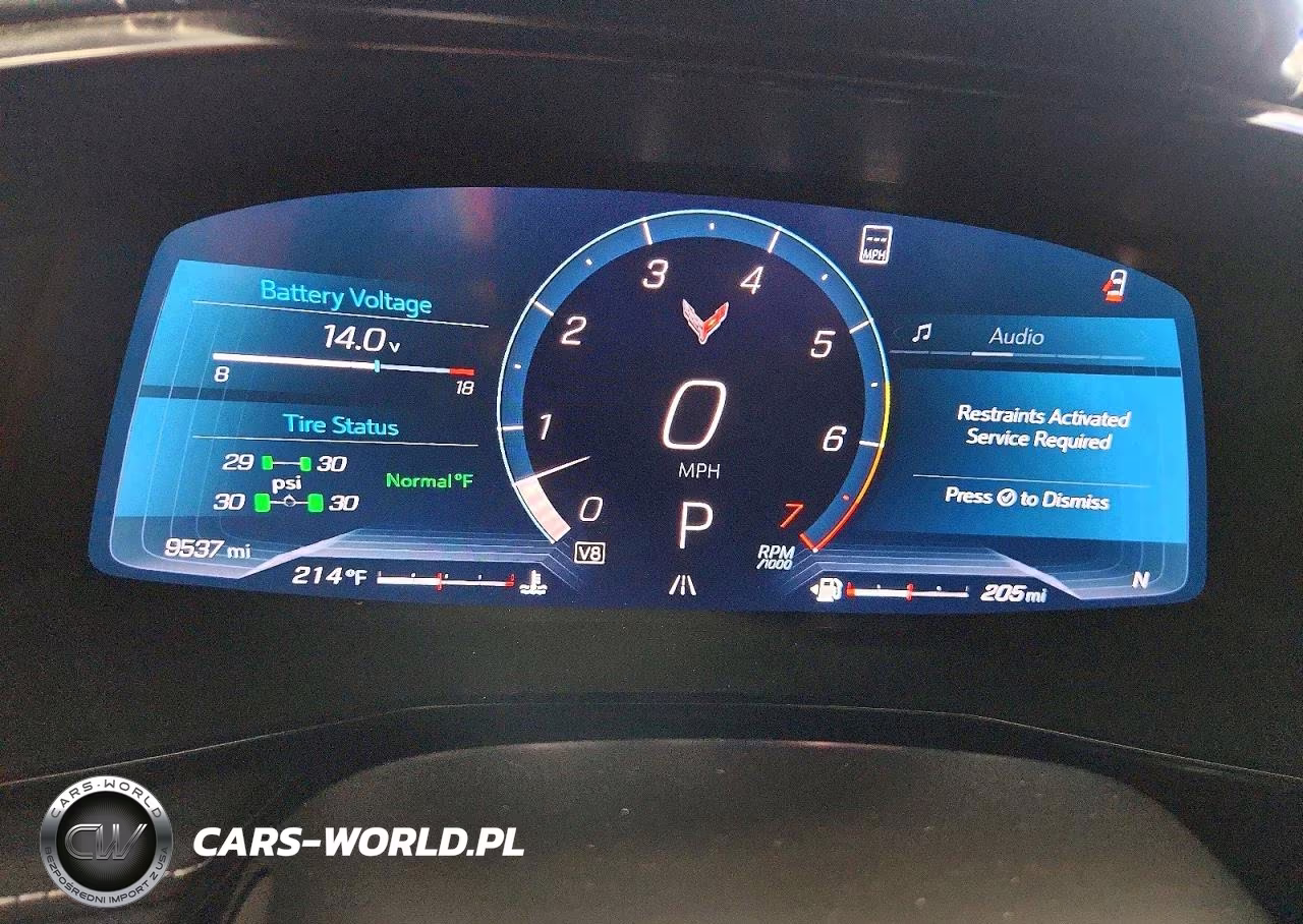 2021 Chevrolet Corvette Stingray 2Lt VIN:1G1YB2D41M5114418 - 9