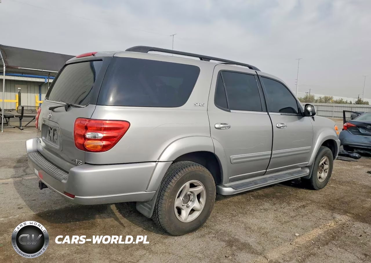 2001 Toyota Sequoia Sr5 VIN:5TDZT34A11S046101 - 3