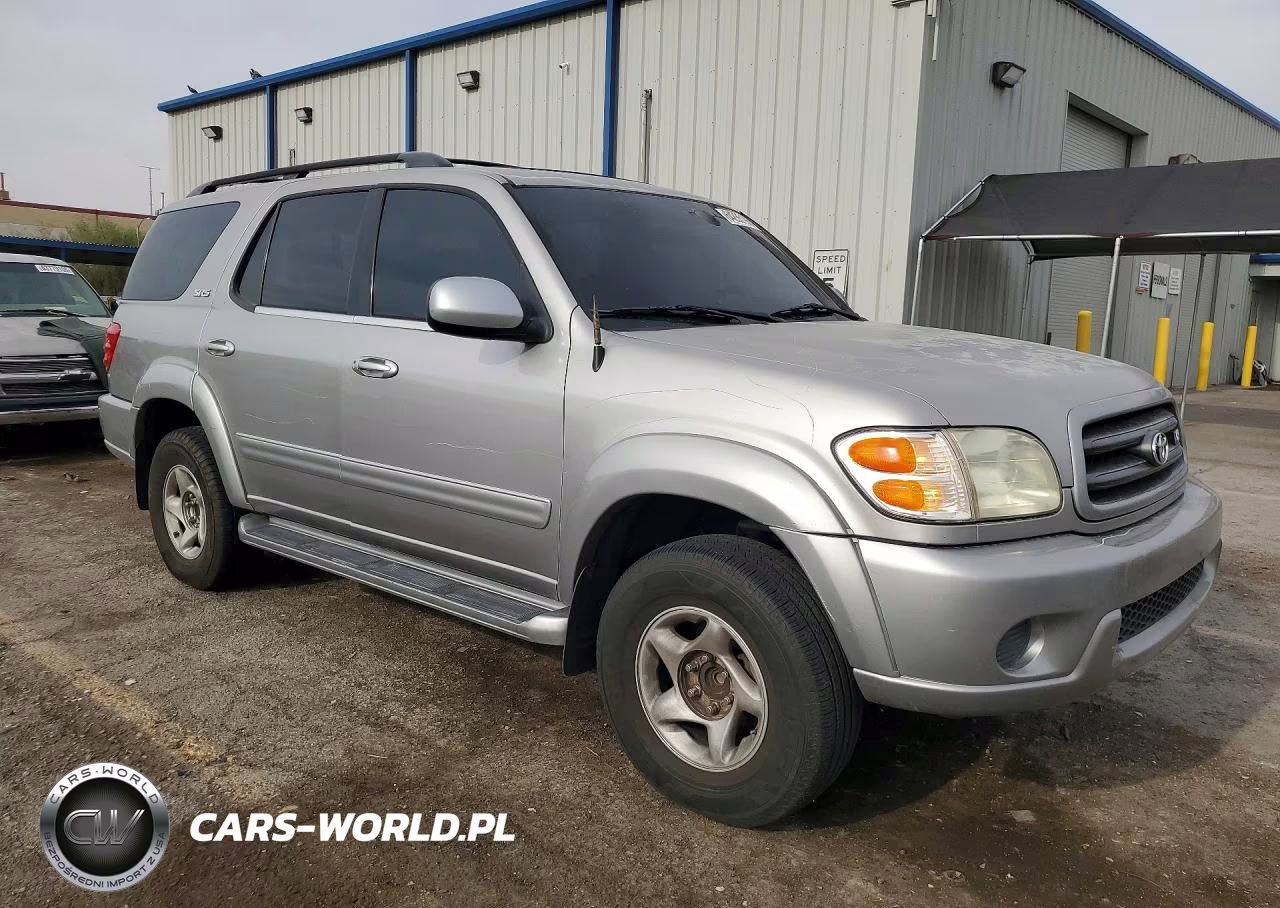 2001 Toyota Sequoia Sr5 VIN:5TDZT34A11S046101 - 4