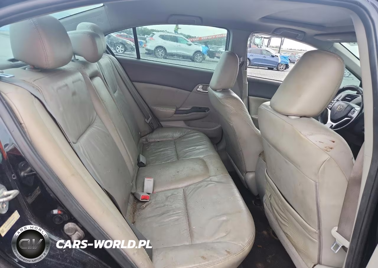 2012 Honda Civic Exl VIN:19XFB2F95CE004420 - 11