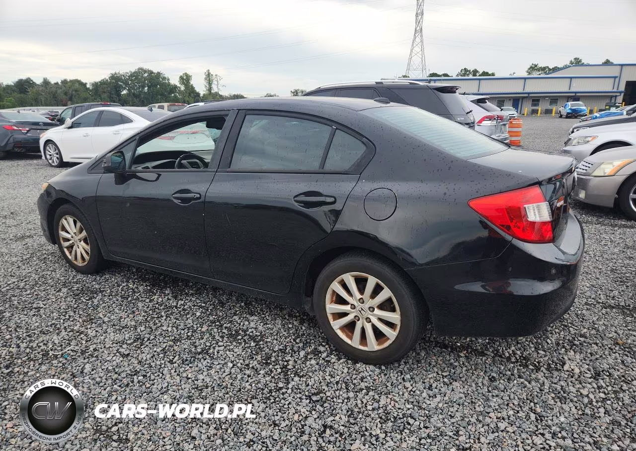 2012 Honda Civic Exl VIN:19XFB2F95CE004420 - 2