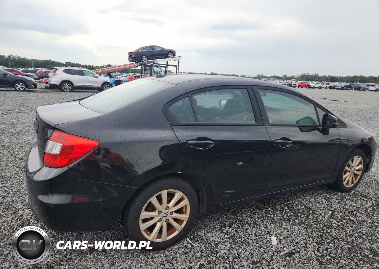 2012 Honda Civic Exl VIN:19XFB2F95CE004420 - 3