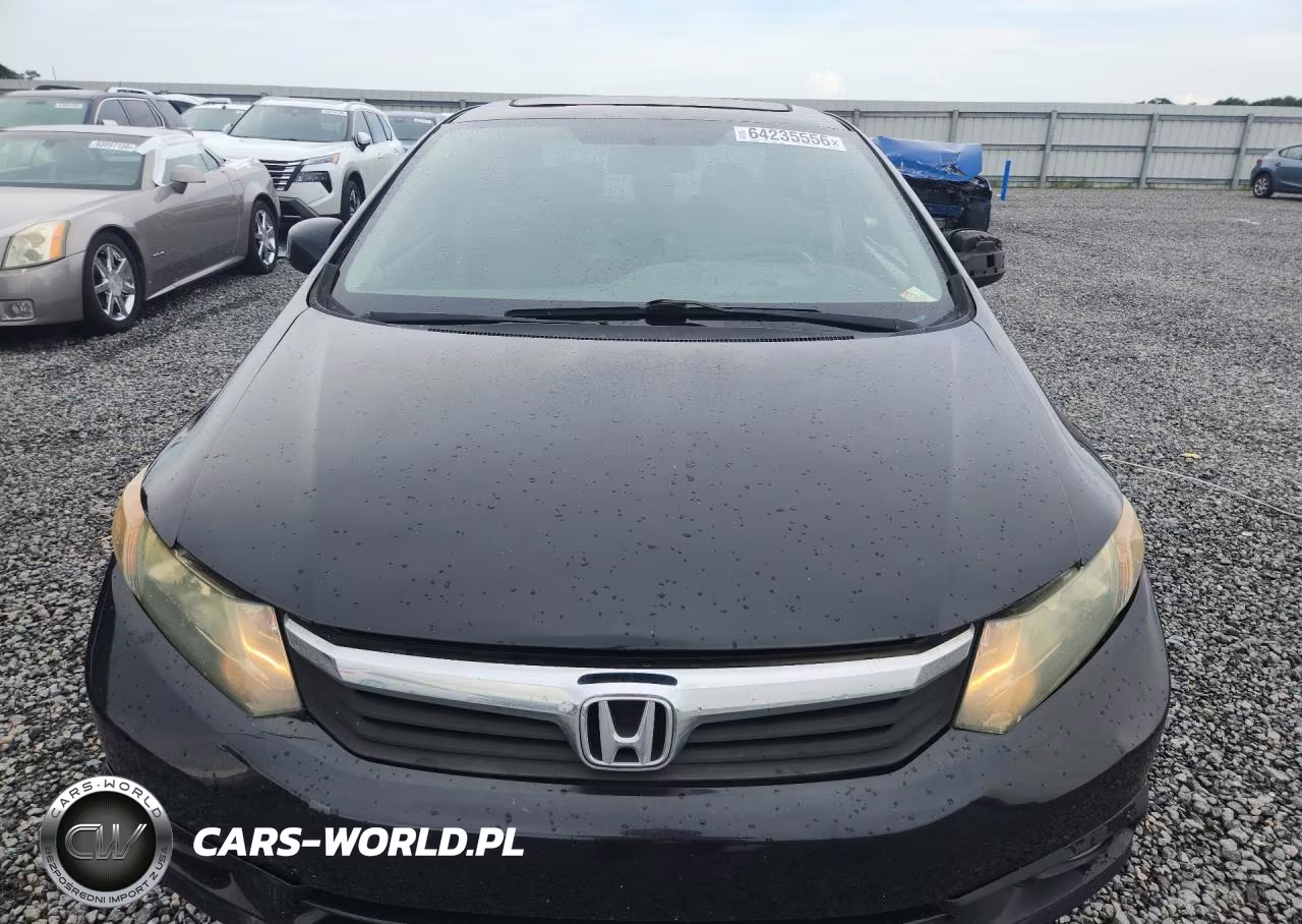 2012 Honda Civic Exl VIN:19XFB2F95CE004420 - 5